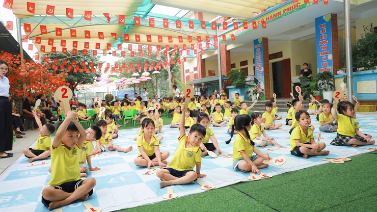 Trường Mầm non Tản Viên tổ chức thành công Hội thi “Rung chuông vàng” năm học 2025 - 2026- Ảnh 3.