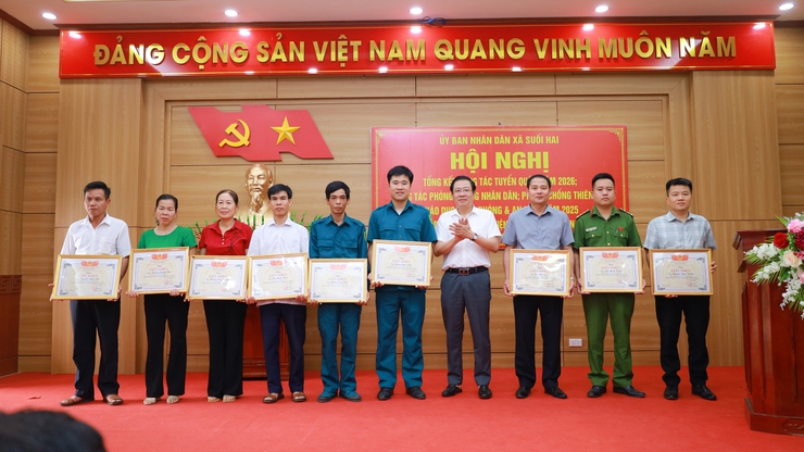 UBND xã Suối Hai tổng kết công tác quốc phòng, an ninh; triển khai nhiệm vụ năm 2026- Ảnh 3.