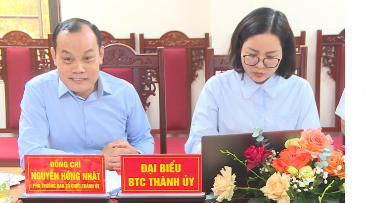 Ban Tổ chức Thành ủy Hà Nội làm việc với các xã Hát Môn, Phúc Thọ, Phúc Lộc- Ảnh 2.