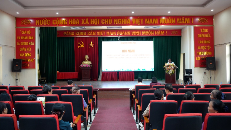Hội nghị tập huấn tuyên truyền các biện pháp phòng, chống bệnh Dại ở động vật trên địa bàn xã Dương Hòa năm 2026- Ảnh 1.