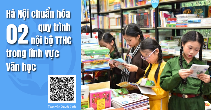 Hà Nôi công bố quy trình hành chính mới thúc đẩy phát triển văn học Thủ đô- Ảnh 1.