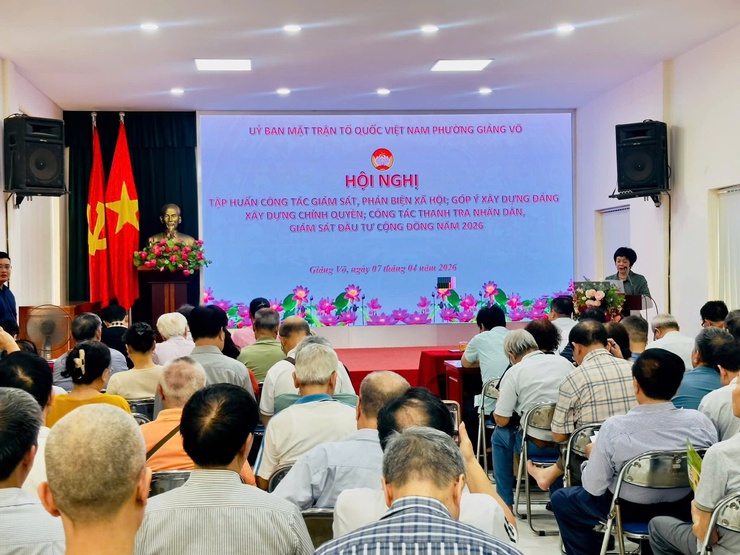 Hội nghị tập huấn công tác giám sát và phản biện xã hội năm 2026- Ảnh 2.