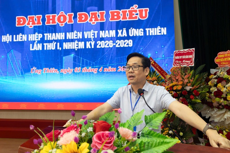Đại hội Hội Liên hiệp Thanh niên xã Ứng Thiên lần thứ I, nhiệm kỳ 2026–2029- Ảnh 5.
