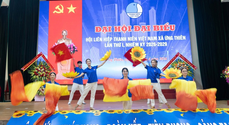 Đại hội Hội Liên hiệp Thanh niên xã Ứng Thiên lần thứ I, nhiệm kỳ 2026–2029- Ảnh 11.