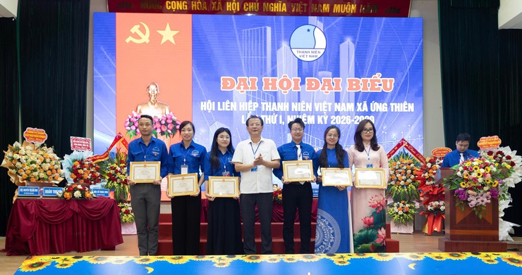 Đại hội Hội Liên hiệp Thanh niên xã Ứng Thiên lần thứ I, nhiệm kỳ 2026–2029- Ảnh 6.