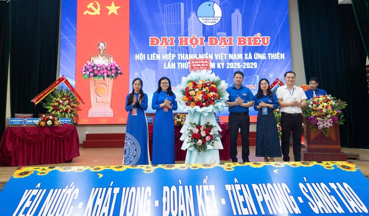 Đại hội Hội Liên hiệp Thanh niên xã Ứng Thiên lần thứ I, nhiệm kỳ 2026–2029- Ảnh 10.