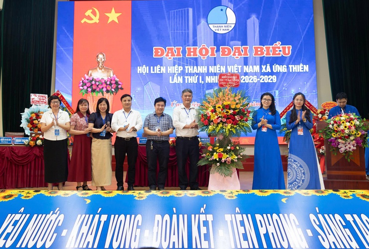Đại hội Hội Liên hiệp Thanh niên xã Ứng Thiên lần thứ I, nhiệm kỳ 2026–2029- Ảnh 9.
