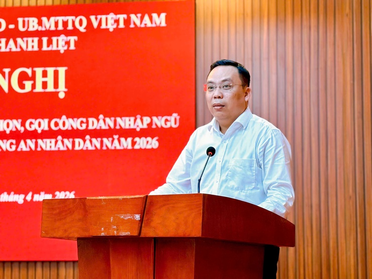 Thanh Liệt: Khen thưởng 6 tập thể và 8 cá nhân có thành tích xuất sắc trong công tác tuyển chọn và gọi công dân nhập ngũ năm 2026- Ảnh 4.