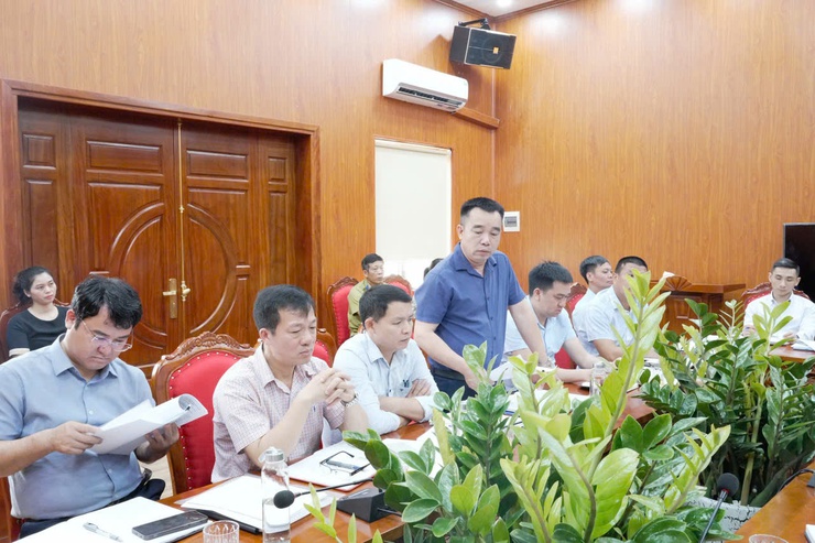 CHỦ TỊCH UBND XÃ KIM ANH LÀM VIỆC VỚI TRUNG TÂM DỊCH VỤ TỔNG HỢP- Ảnh 2.