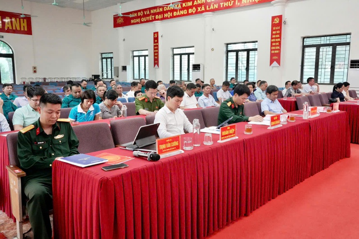 XÃ KIM ANH TỔ CHỨC HỘI NGHỊ TỔNG KẾT CÔNG TÁC TUYỂN CHỌN, GỌI CÔNG DÂN NHẬP NGŨ NĂM 2026- Ảnh 4.