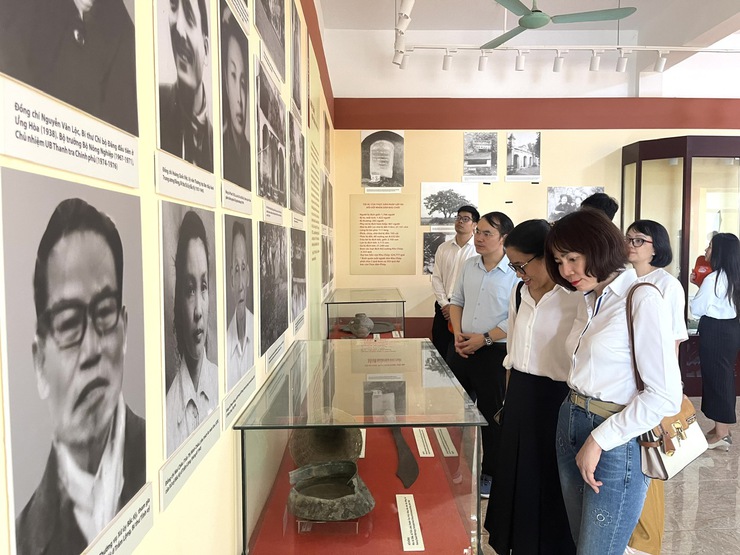 LỚP TRUNG CẤP LÝ LUẬN CHÍNH TRỊ K36B-25 (TW3)  THAM QUAN THỰC TẾ TẠI XÃ ỨNG HÒA.- Ảnh 7.