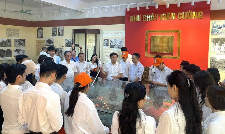 LỚP TRUNG CẤP LÝ LUẬN CHÍNH TRỊ K36B-25 (TW3)  THAM QUAN THỰC TẾ TẠI XÃ ỨNG HÒA.- Ảnh 6.