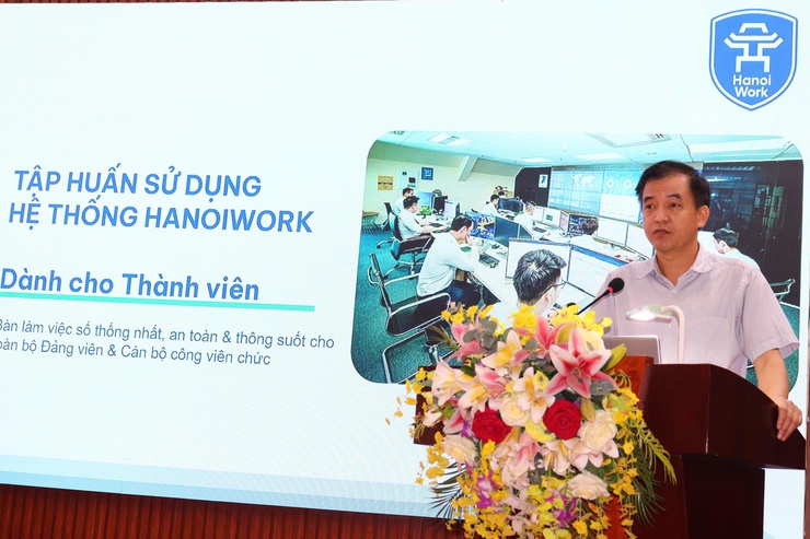 Xã Hoà Phú triển khai tập huấn nền tảng HanoiWork- Ảnh 3.