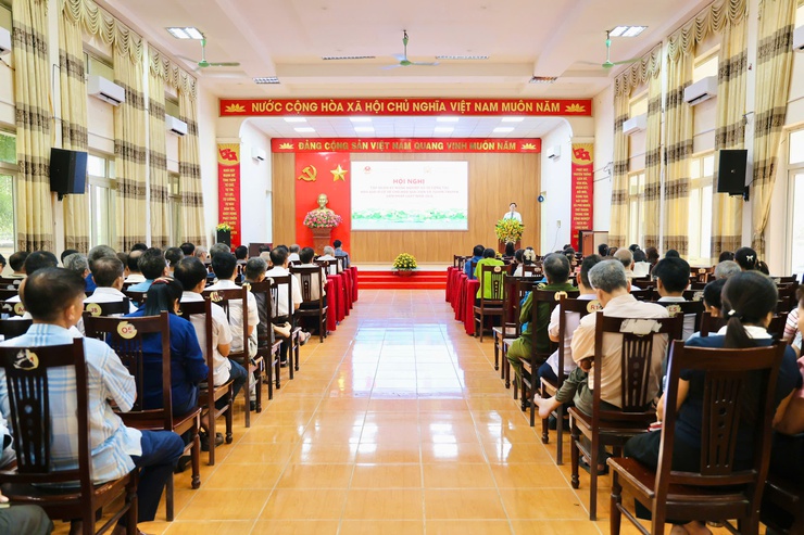 Hội nghị tập huấn, bồi dưỡng kiến thức, pháp luật, kỹ năng hòa giải ở cơ sở cho đội ngũ Hòa giải viên và Tuyên truyền viên pháp luật- Ảnh 2.