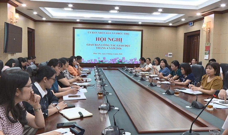 Phúc Thọ: Tăng tốc nâng cao chất lượng giáo dục, quyết liệt tháo gỡ khó khăn từ cơ sở- Ảnh 7.