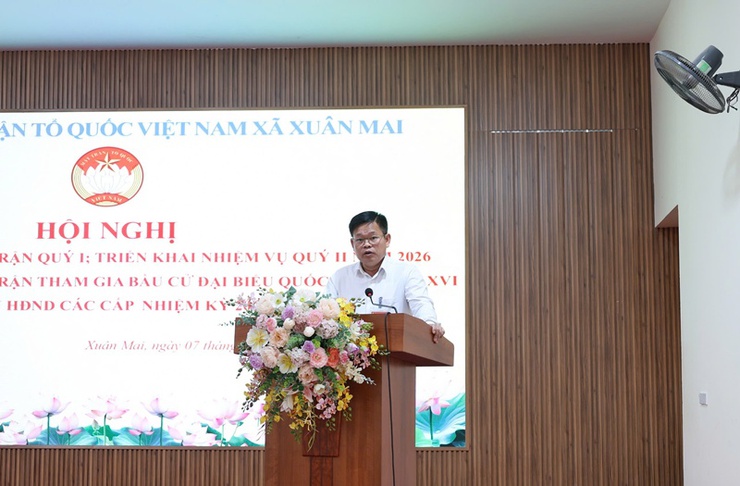 MTTQ Việt Nam xã Xuân Mai: sơ kết công tác Mặt trận quý I, tổng kết công tác Mặt trận tham gia bầu cử- Ảnh 13.