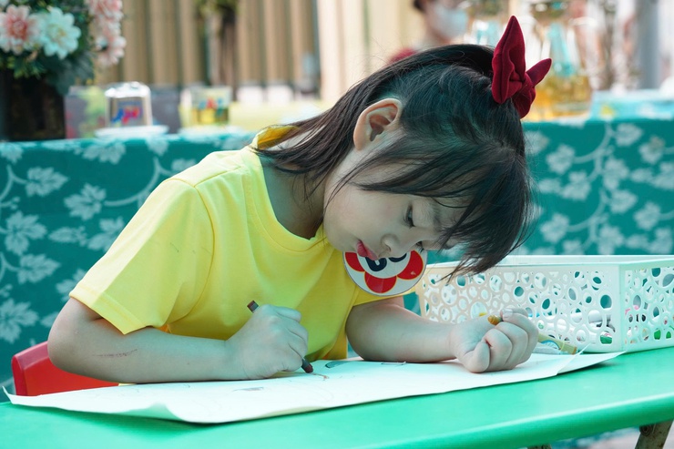 Hội thi “Bé khéo tay” tại Trường Mầm non Chương Mỹ- Ảnh 5.