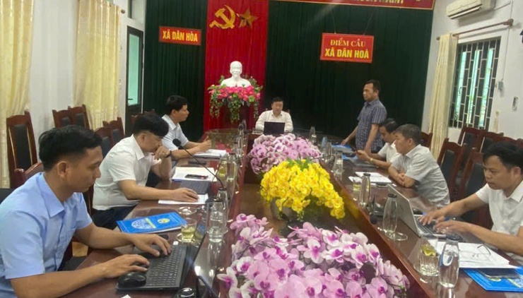 HĐND XÃ DÂN HOÀ TỔ CHỨC PHIÊN HỌP THƯỜNG TRỰC HĐND XÃ KHÓA XXIV LẦN THỨ NHẤT.- Ảnh 1.