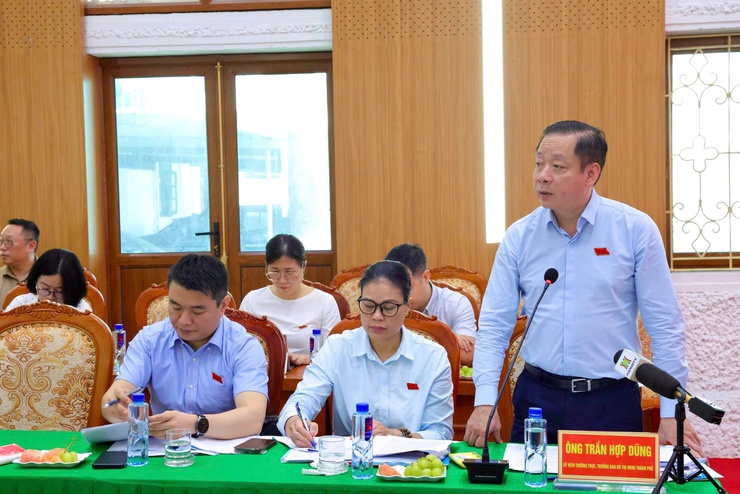 HĐND thành phố Hà Nội tổ chức hội nghị giám sát chuyên đề các dự án lớn, quan trọng thực hiện theo Nghị quyết số 258/2025/QH15 của Quốc hội làm việc thực địa tại các dự án Khu đô thị đa mục tiêu trên địa bàn Thành phố

- Ảnh 14.