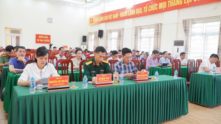 ĐẠI XUYÊN ĐÁNH GIÁ KẾT QUẢ CÔNG TÁC DÂN VẬN, DƯ LUẬN XÃ HỘI QUÝ I, TRIỂN KHAI NHIỆM VỤ TRỌNG TÂM 9 THÁNG CUỐI NĂM 2026- Ảnh 3.