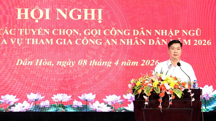 DÂN HÒA TỔNG KẾT CÔNG TÁC TUYỂN QUÂN NĂM 2026.- Ảnh 7.