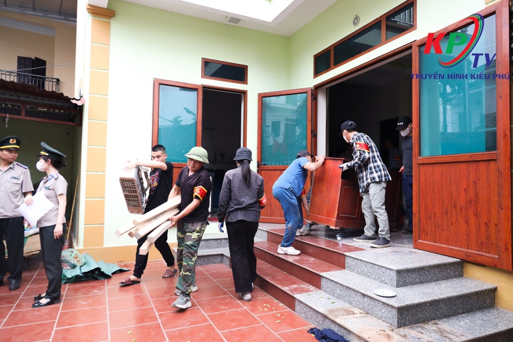 Phòng thi hành án dân sự Thành phố Hà Nội khu vực số 10 cưỡng chế thi hành án dân sự tại thôn Bái Nội- Ảnh 11.