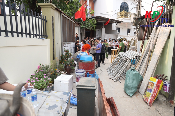 Phòng thi hành án dân sự Thành phố Hà Nội khu vực số 10 cưỡng chế thi hành án dân sự tại thôn Bái Nội- Ảnh 10.