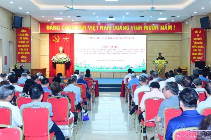 Phường Phương Liệt tổng kết công tác tuyển quân năm 2026- Ảnh 1.
