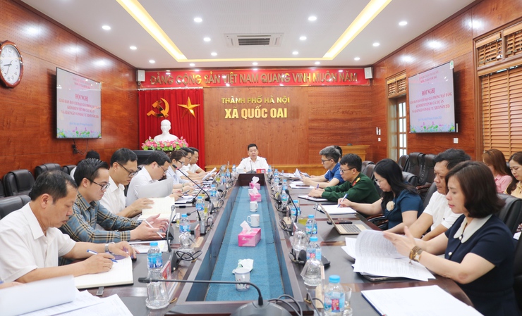 Quốc Oai quyết liệt tháo gỡ  khó khăn  tron côn tác giải phóng mặt bằng, thúc đẩy tiến độ dự án và giải ngân vốn đầu tư công năm 2026- Ảnh 1.