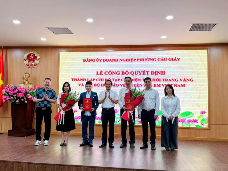 ĐẢNG ỦY DOANH NGHIỆP PHƯỜNG CẦU GIẤY CÔNG BỐ THÀNH LẬP 02 CHI BỘ MỚI, TRIỂN KHAI NHIỆM VỤ TRỌNG TÂM QUÝ II/2026- Ảnh 5.