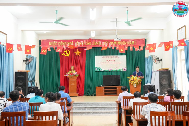 HỘI NGHỊ BÀN GIAO, ĐƯA VÀO KHAI THÁC SỬ DỤNG CÔNG TRÌNH CẢI TẠO AO MIẾU – THÔN YÊN NỘI, XÃ HƯNG ĐẠO- Ảnh 2.