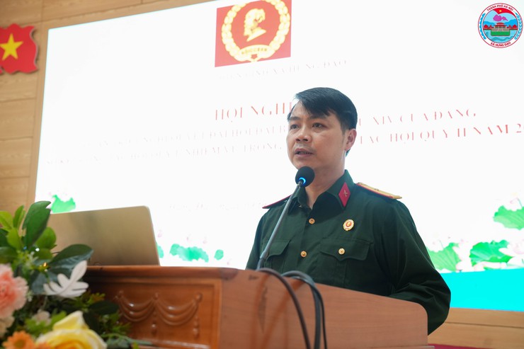 HỘI CCB XÃ HƯNG ĐẠO TỔ CHỨC HỘI NGHỊ QUÁN TRIỆT NGHỊ QUYẾT ĐẠI HỘI XIV CỦA ĐẢNG; SƠ KẾT CÔNG TÁC HỘI QUÝ I, TRIỂN KHAI NHIỆM VỤ QUÝ II NĂM 2026- Ảnh 3.