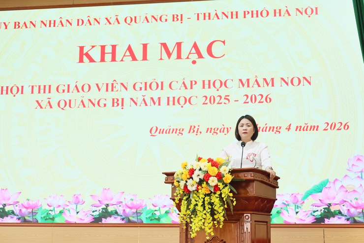Quảng Bị khai mạc Hội thi giáo viên dạy giỏi bậc mầm non năm học 2025-2026- Ảnh 3.