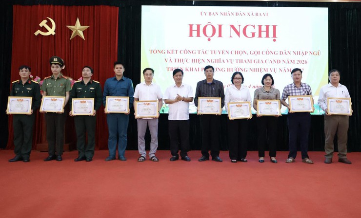 XÃ BA VÌ HOÀN THÀNH 100% CHỈ TIÊU GIAO QUÂN ĐẠT CHẤT LƯỢNG TỐT- Ảnh 2.