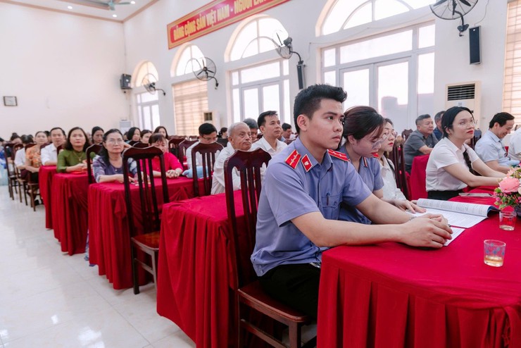 Đại hội đại biểu Hội Khuyến học xã Ứng Thiên lần thứ I, nhiệm kỳ 2026-2031- Ảnh 15.