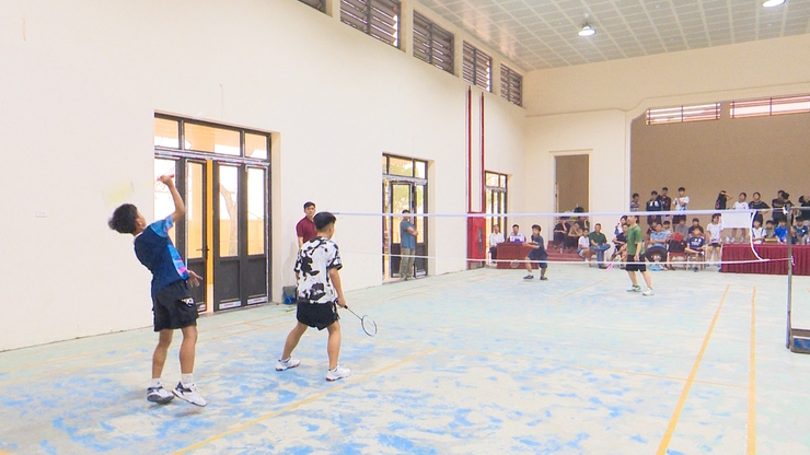 Thượng Phúc tổ chức giải cầu lông học sinh, thúc đẩy phong trào thể thao học đường- Ảnh 3.