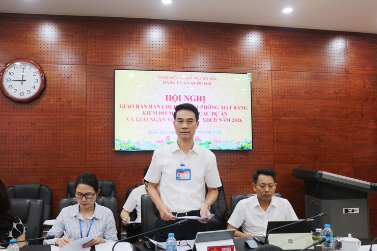 Quốc Oai quyết liệt tháo gỡ  khó khăn  tron côn tác giải phóng mặt bằng, thúc đẩy tiến độ dự án và giải ngân vốn đầu tư công năm 2026- Ảnh 8.