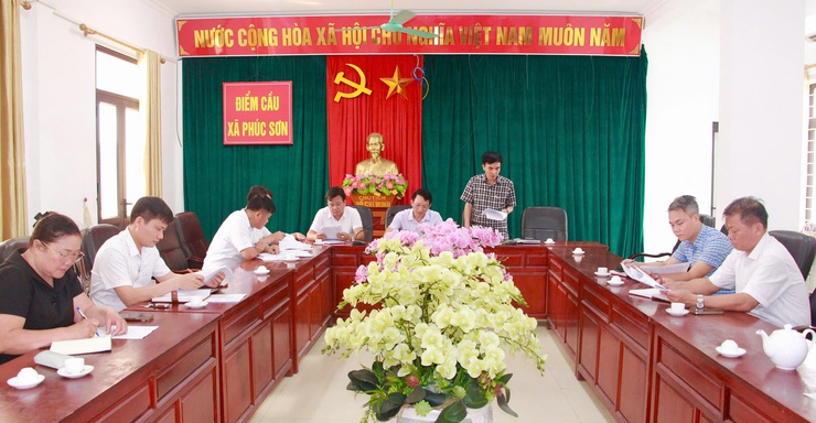 ĐẢNG BỘ UBND XÃ PHÚC SƠN SƠ KẾT CÔNG TÁC QUÝ I, TRIỂN KHAI NHIỆM VỤ QUÝ II NĂM 2026- Ảnh 3.