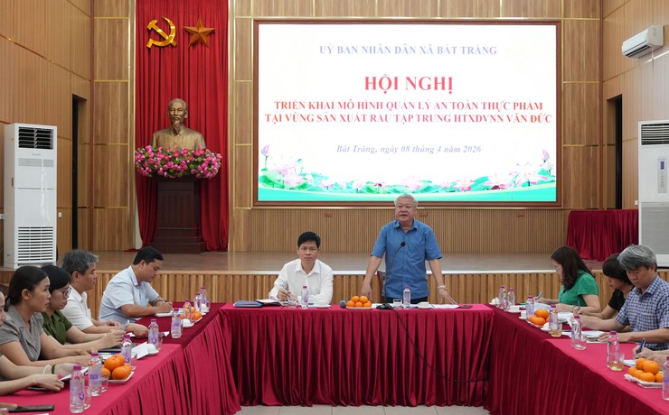 Bát Tràng triển khai mô hình quản lý an toàn thực phẩm tại vùng sản xuất tập trung tại Hợp tác xã Dịch vụ tổng hợp Văn Đức- Ảnh 4.