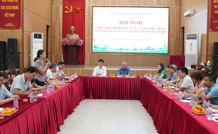 Bát Tràng triển khai mô hình quản lý an toàn thực phẩm tại vùng sản xuất tập trung tại Hợp tác xã Dịch vụ tổng hợp Văn Đức- Ảnh 1.