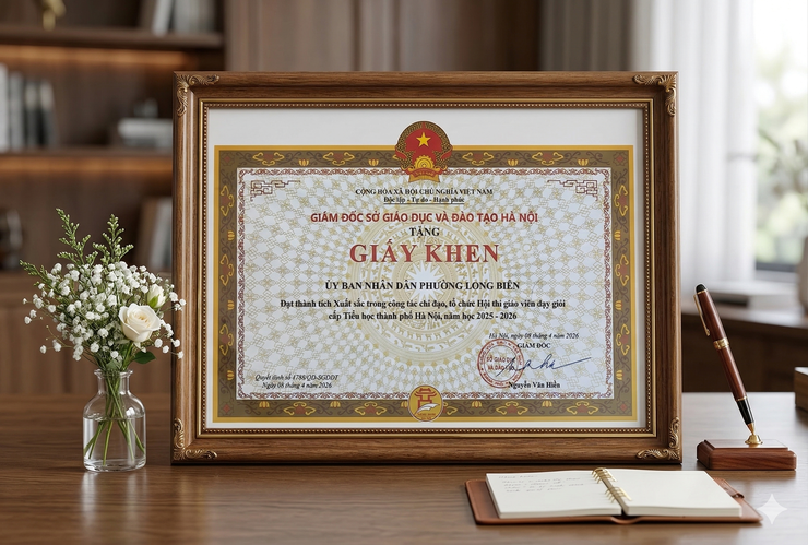 Giáo dục phường Long Biên: Quả ngọt từ tinh thần đoàn kết và tận tậm- Ảnh 1.