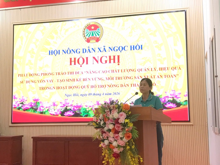 HỘI NÔNG DÂN XÃ NGỌC HỒI: ĐẨY MẠNH THI ĐUA NÂNG CAO HIỆU QUẢ VỐN VAY, PHÁT TRIỂN SINH KẾ BỀN VỮNG- Ảnh 2.