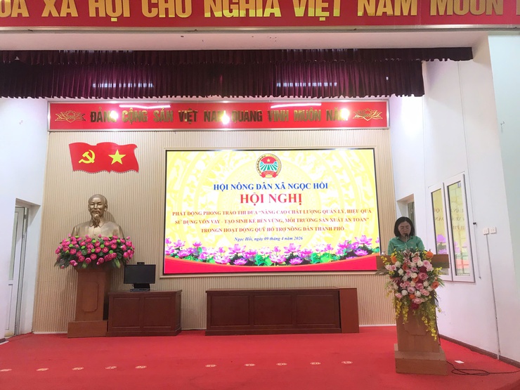 HỘI NÔNG DÂN XÃ NGỌC HỒI: ĐẨY MẠNH THI ĐUA NÂNG CAO HIỆU QUẢ VỐN VAY, PHÁT TRIỂN SINH KẾ BỀN VỮNG- Ảnh 1.
