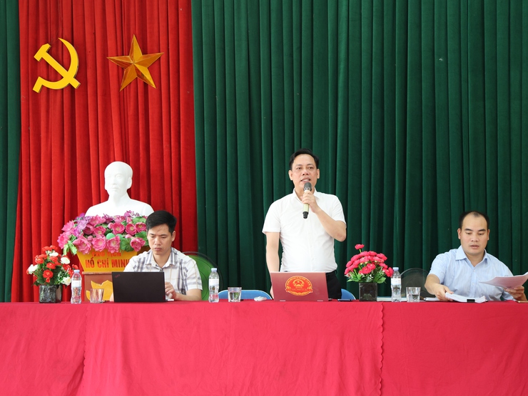 Nhân dân thôn Thiên Đông đồng thuận trong công tác GPMB Dự án KĐT thể thao Olympic- Ảnh 1.