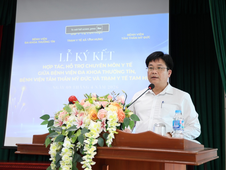 Tam Hưng ký kết hợp tác hỗ trợ chuyên môn với các bệnh viện tuyến trên- Ảnh 4.
