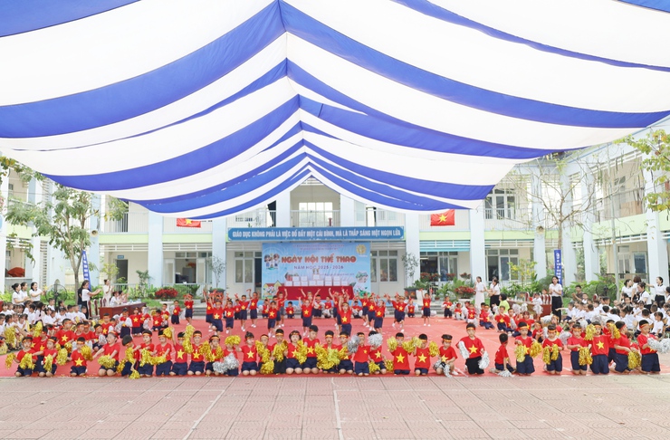 Sôi nổi ngày hội thể thao năm học 2025–2026 tại Trường Mầm non Thanh Mỹ- Ảnh 3.