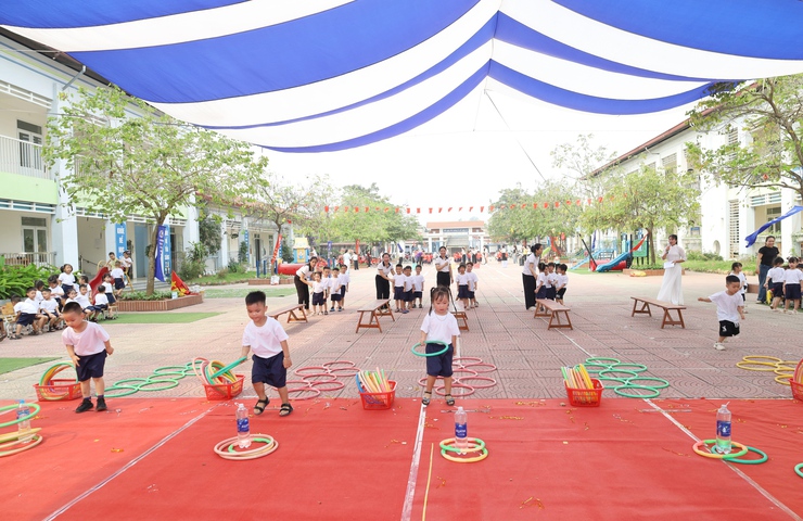 Sôi nổi ngày hội thể thao năm học 2025–2026 tại Trường Mầm non Thanh Mỹ- Ảnh 4.