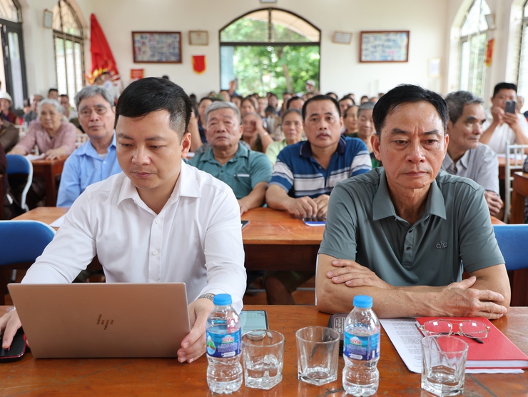 Nhân dân thôn Thiên Đông đồng thuận trong công tác GPMB Dự án KĐT thể thao Olympic- Ảnh 4.