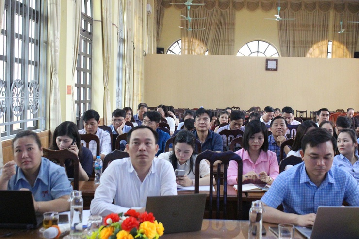 UBND xã Quảng Bị tổ chức tập huấn sử dụng Hệ thống HanoiWork- Ảnh 1.