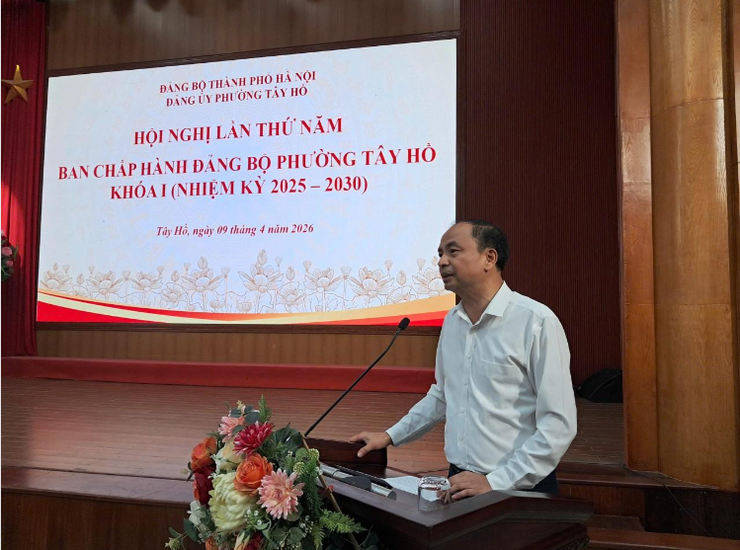 Tây Hồ: Quyết tâm thực hiện hiệu quả các giải pháp cấp thiết gắn với tổng thể lâu dài các điểm các điểm nghẽn theo từng tháng, từng quý- Ảnh 2.